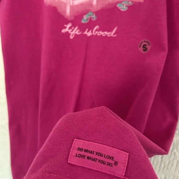 LIFE IS GOOD WOMENS CRUSHER TEE BEACH VIBES SIZE SMALL - Picture 5 of 8